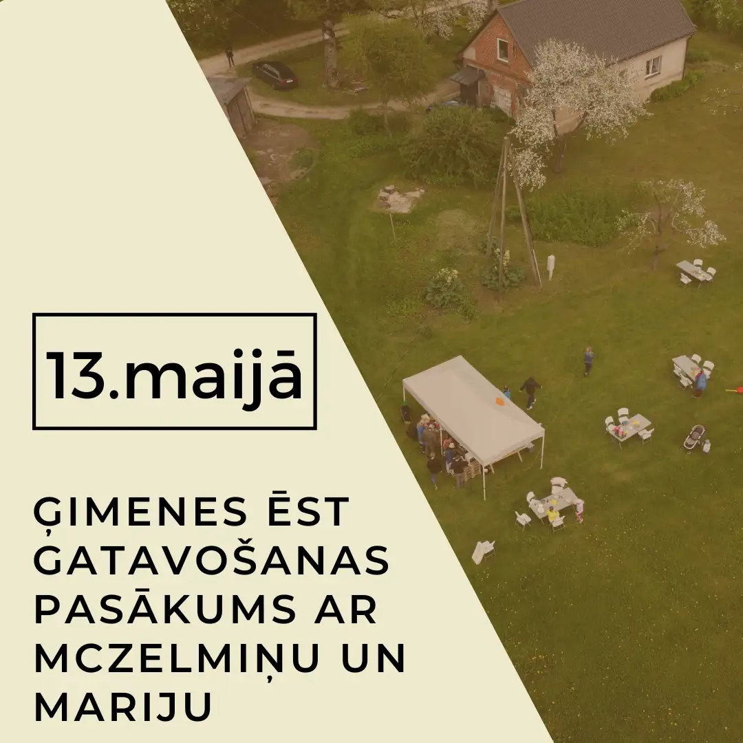 Ģimenes ēst gatavošanas pasākums ar McZelmiņu un Mariju III