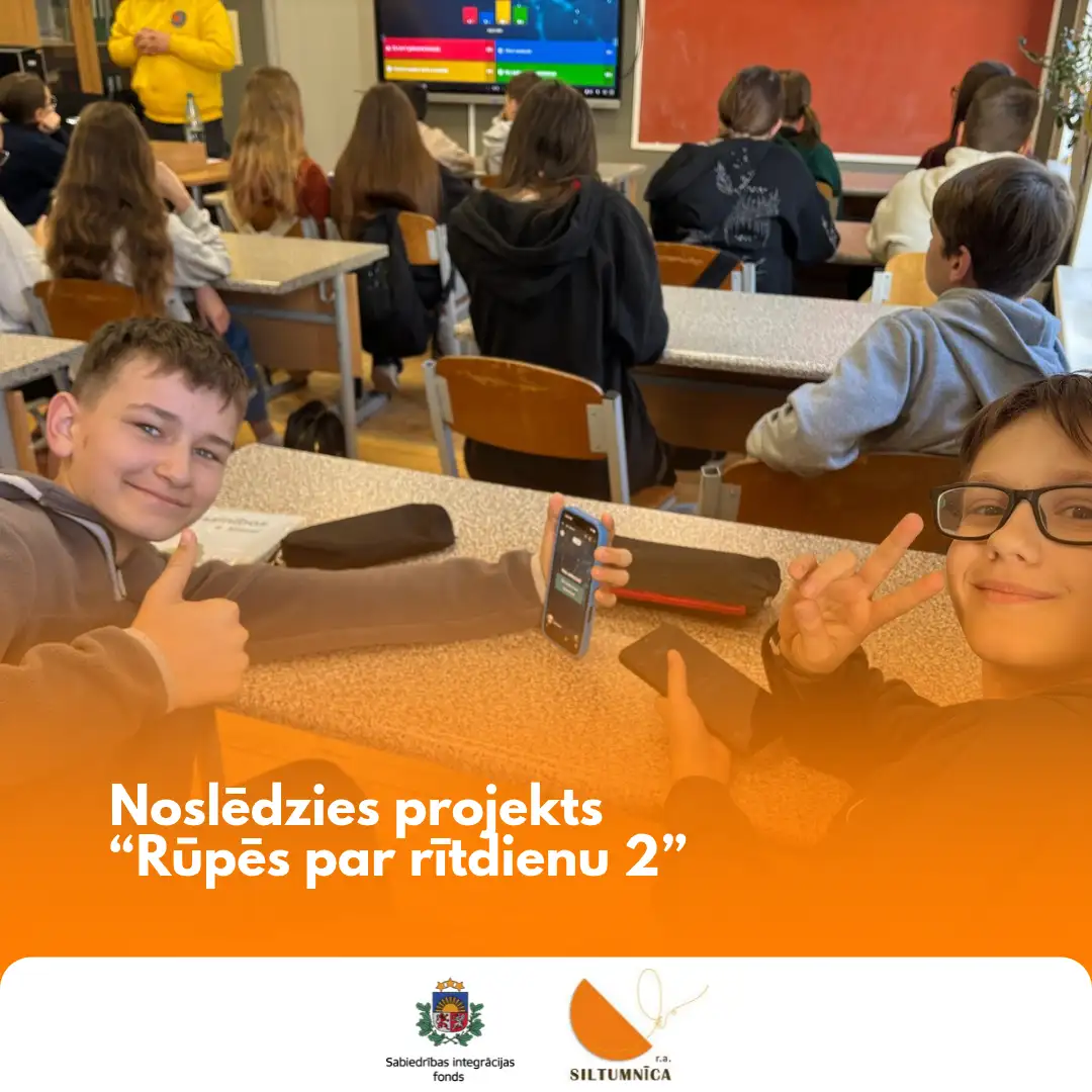 Noslēdzies projekts "Rūpēs par rītdienu 2"